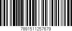 Código de barras (EAN, GTIN, SKU, ISBN): '7891511257679'