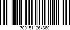 Código de barras (EAN, GTIN, SKU, ISBN): '7891511264660'