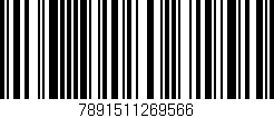 Código de barras (EAN, GTIN, SKU, ISBN): '7891511269566'