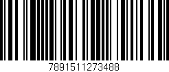 Código de barras (EAN, GTIN, SKU, ISBN): '7891511273488'