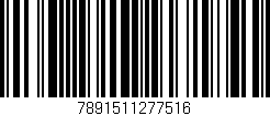 Código de barras (EAN, GTIN, SKU, ISBN): '7891511277516'