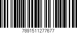 Código de barras (EAN, GTIN, SKU, ISBN): '7891511277677'