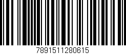 Código de barras (EAN, GTIN, SKU, ISBN): '7891511280615'