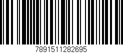 Código de barras (EAN, GTIN, SKU, ISBN): '7891511282695'