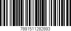 Código de barras (EAN, GTIN, SKU, ISBN): '7891511282893'