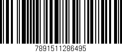 Código de barras (EAN, GTIN, SKU, ISBN): '7891511286495'