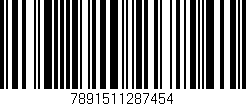 Código de barras (EAN, GTIN, SKU, ISBN): '7891511287454'