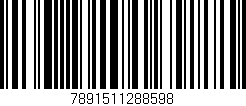 Código de barras (EAN, GTIN, SKU, ISBN): '7891511288598'