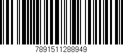 Código de barras (EAN, GTIN, SKU, ISBN): '7891511288949'