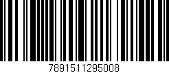 Código de barras (EAN, GTIN, SKU, ISBN): '7891511295008'