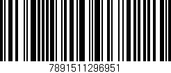 Código de barras (EAN, GTIN, SKU, ISBN): '7891511296951'