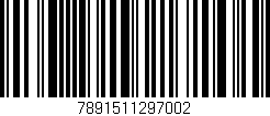 Código de barras (EAN, GTIN, SKU, ISBN): '7891511297002'