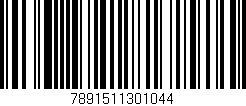 Código de barras (EAN, GTIN, SKU, ISBN): '7891511301044'