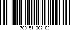 Código de barras (EAN, GTIN, SKU, ISBN): '7891511302102'