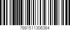 Código de barras (EAN, GTIN, SKU, ISBN): '7891511306384'