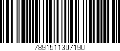 Código de barras (EAN, GTIN, SKU, ISBN): '7891511307190'