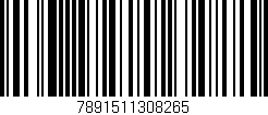 Código de barras (EAN, GTIN, SKU, ISBN): '7891511308265'