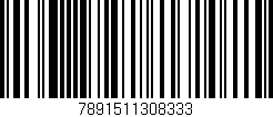 Código de barras (EAN, GTIN, SKU, ISBN): '7891511308333'