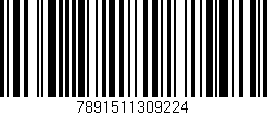 Código de barras (EAN, GTIN, SKU, ISBN): '7891511309224'