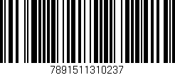 Código de barras (EAN, GTIN, SKU, ISBN): '7891511310237'