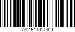 Código de barras (EAN, GTIN, SKU, ISBN): '7891511314600'