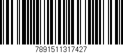 Código de barras (EAN, GTIN, SKU, ISBN): '7891511317427'