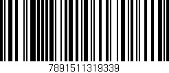 Código de barras (EAN, GTIN, SKU, ISBN): '7891511319339'