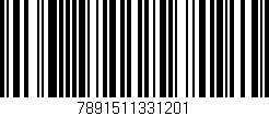 Código de barras (EAN, GTIN, SKU, ISBN): '7891511331201'