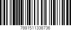 Código de barras (EAN, GTIN, SKU, ISBN): '7891511338736'