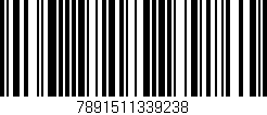 Código de barras (EAN, GTIN, SKU, ISBN): '7891511339238'