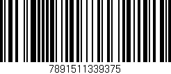 Código de barras (EAN, GTIN, SKU, ISBN): '7891511339375'