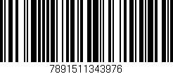 Código de barras (EAN, GTIN, SKU, ISBN): '7891511343976'