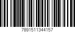 Código de barras (EAN, GTIN, SKU, ISBN): '7891511344157'