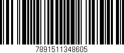 Código de barras (EAN, GTIN, SKU, ISBN): '7891511348605'