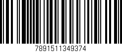 Código de barras (EAN, GTIN, SKU, ISBN): '7891511349374'