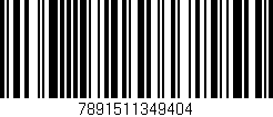 Código de barras (EAN, GTIN, SKU, ISBN): '7891511349404'