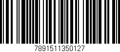 Código de barras (EAN, GTIN, SKU, ISBN): '7891511350127'