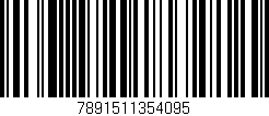 Código de barras (EAN, GTIN, SKU, ISBN): '7891511354095'