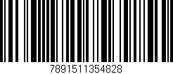 Código de barras (EAN, GTIN, SKU, ISBN): '7891511354828'