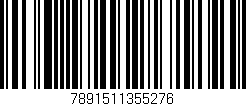 Código de barras (EAN, GTIN, SKU, ISBN): '7891511355276'