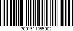 Código de barras (EAN, GTIN, SKU, ISBN): '7891511355382'