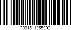 Código de barras (EAN, GTIN, SKU, ISBN): '7891511355993'