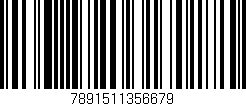 Código de barras (EAN, GTIN, SKU, ISBN): '7891511356679'