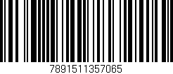 Código de barras (EAN, GTIN, SKU, ISBN): '7891511357065'
