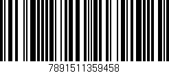 Código de barras (EAN, GTIN, SKU, ISBN): '7891511359458'