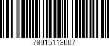 Código de barras (EAN, GTIN, SKU, ISBN): '78915113607'