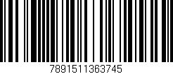 Código de barras (EAN, GTIN, SKU, ISBN): '7891511363745'