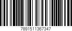 Código de barras (EAN, GTIN, SKU, ISBN): '7891511367347'