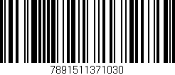 Código de barras (EAN, GTIN, SKU, ISBN): '7891511371030'