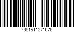 Código de barras (EAN, GTIN, SKU, ISBN): '7891511371078'